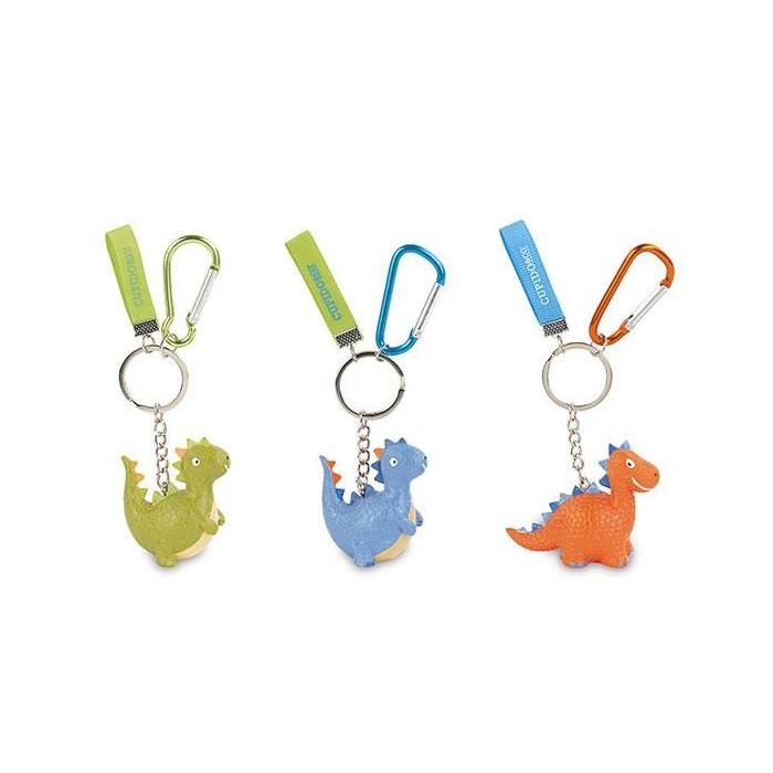 PORTACHIAVI DINOSAURO H.5CM. ASSORTITI